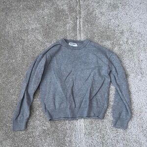 Old Navy gray crewneck sweater